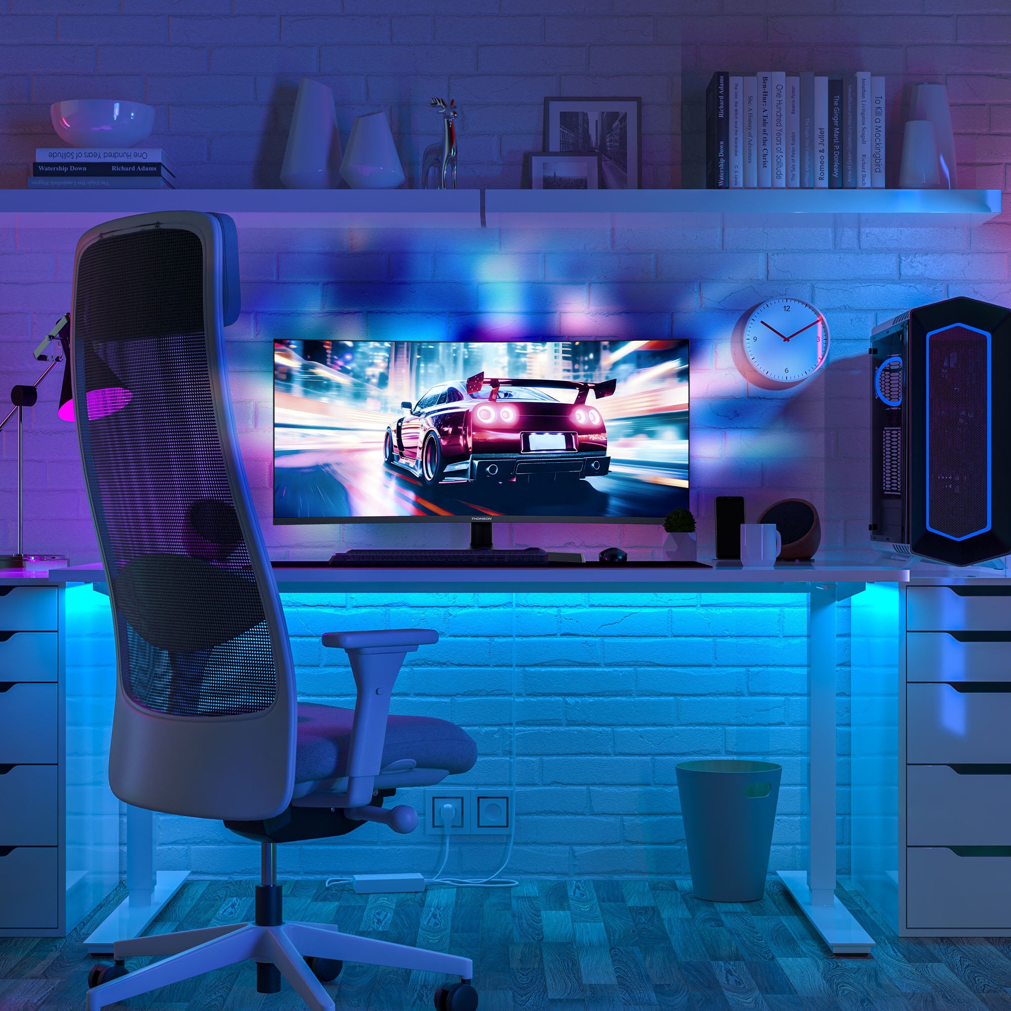 Thomson Gaming Monitor 34" WQHD Curved