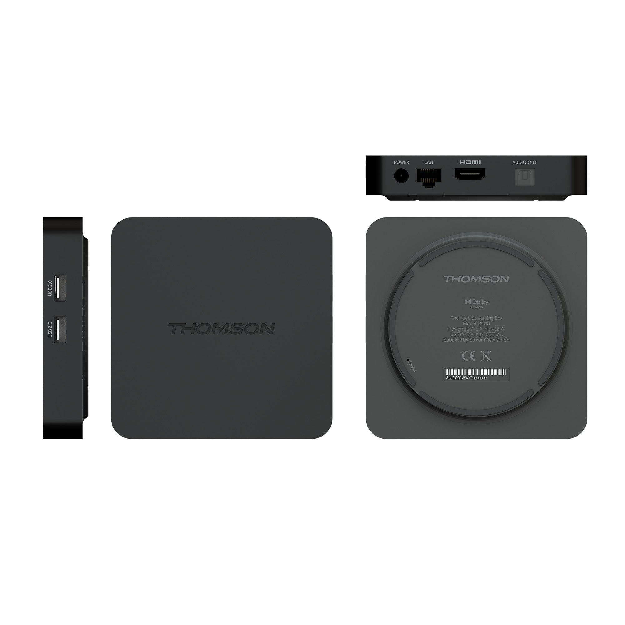 Google TV Streaming Box 240 (4K)