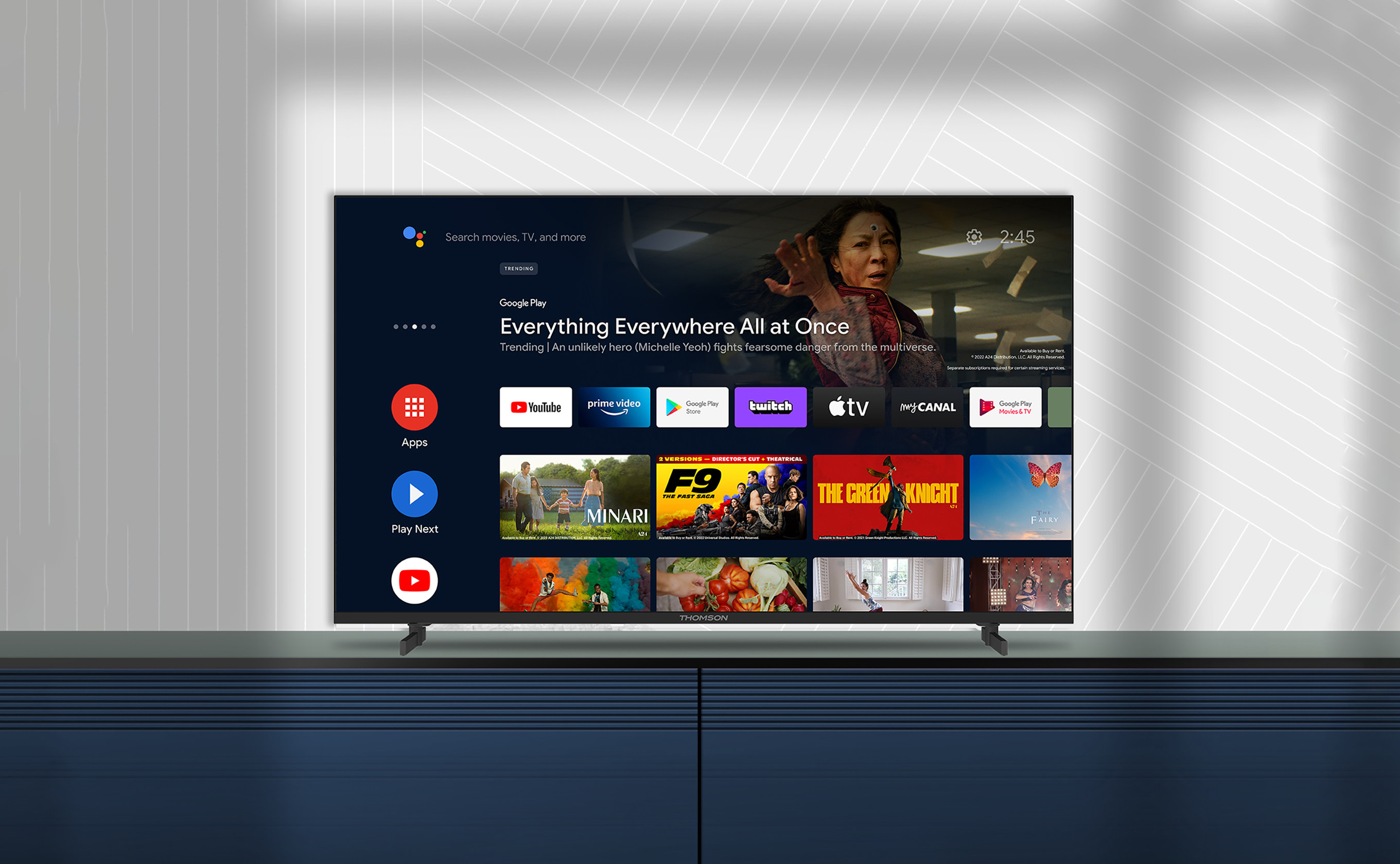 Android TV:  Endless entertainment in one place