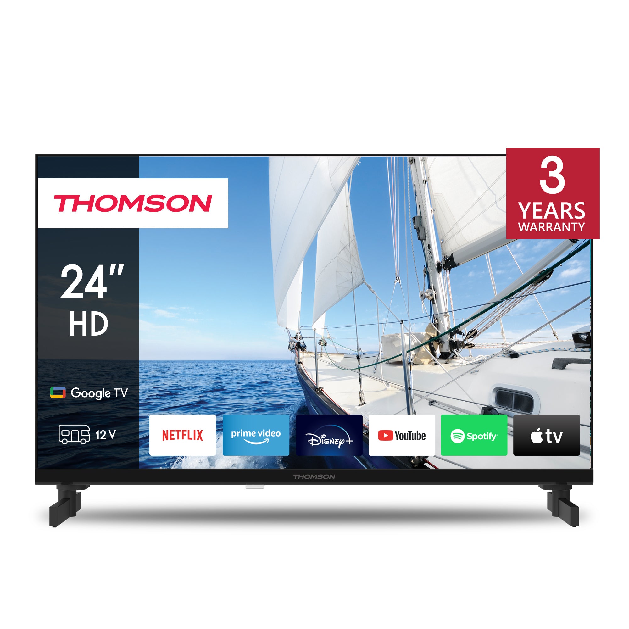 Google TV 24" HD 12V