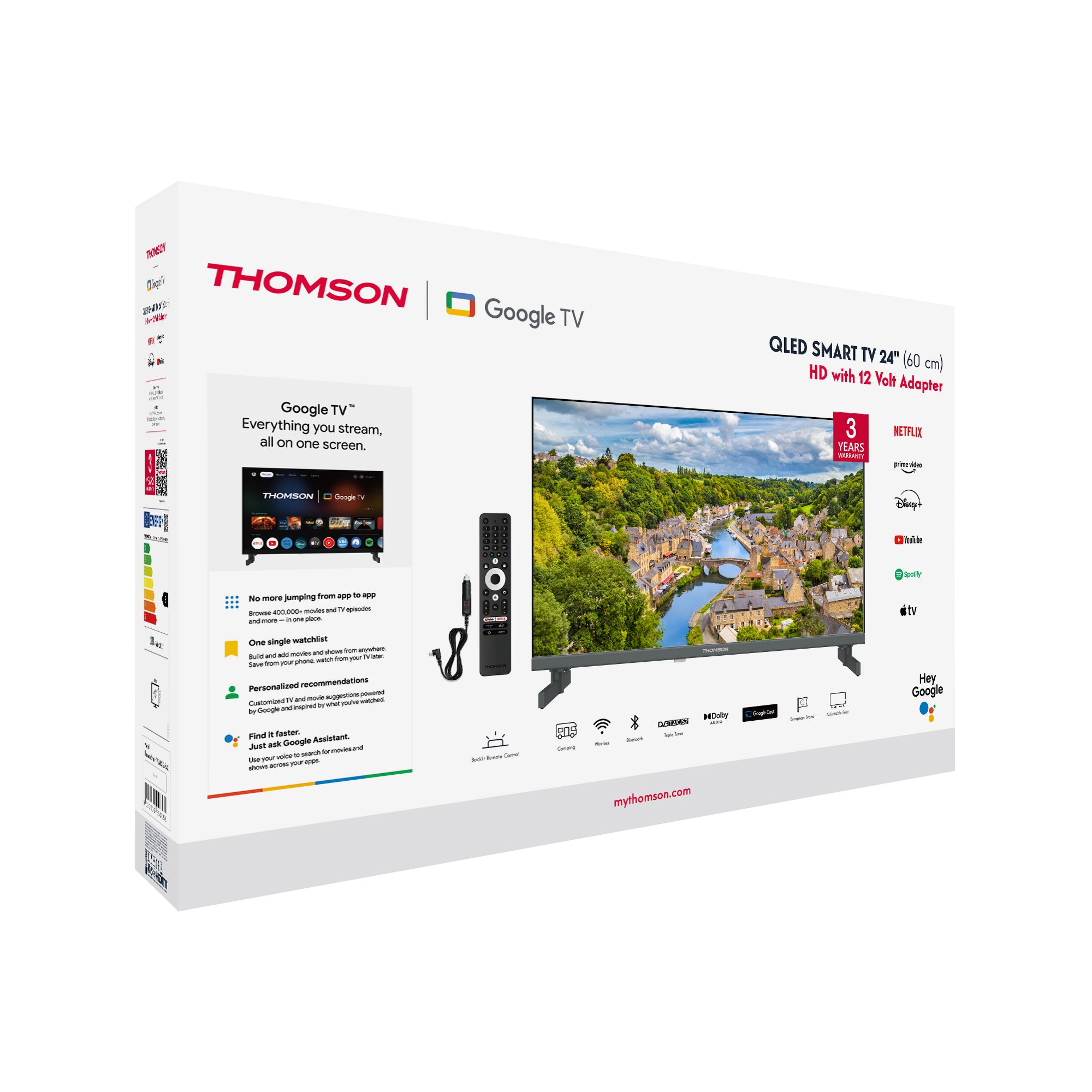 Google TV QLED XS 12V