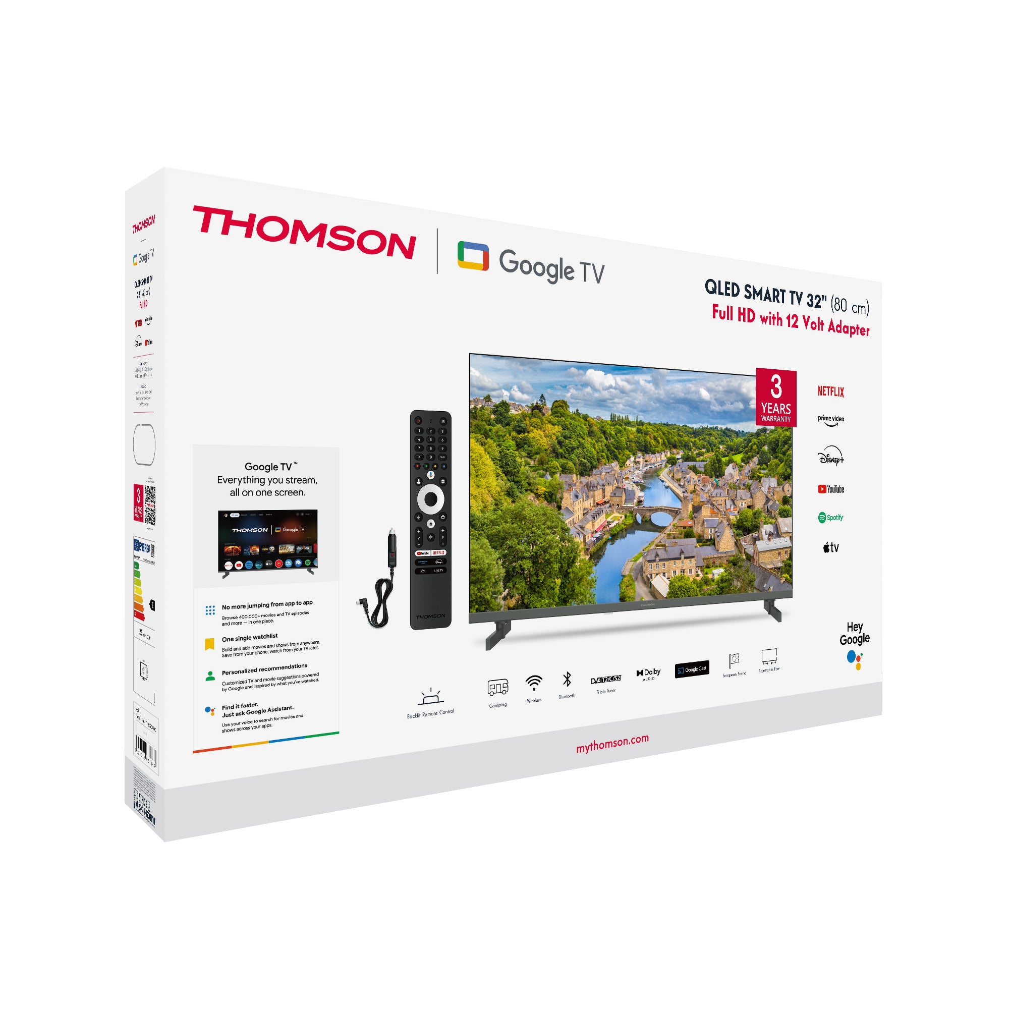 Google TV QLED XS 12V