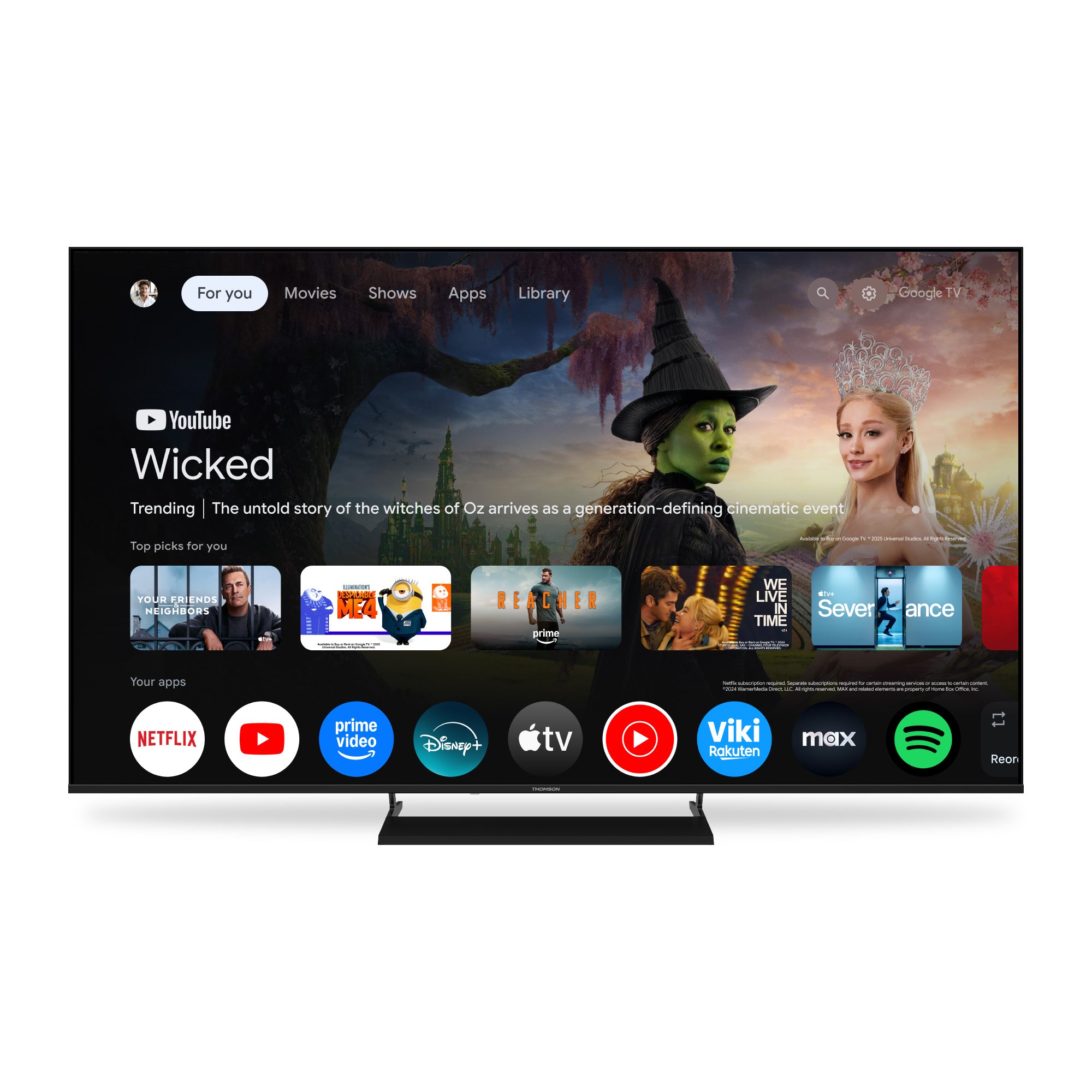 Google TV UHD Central Stand