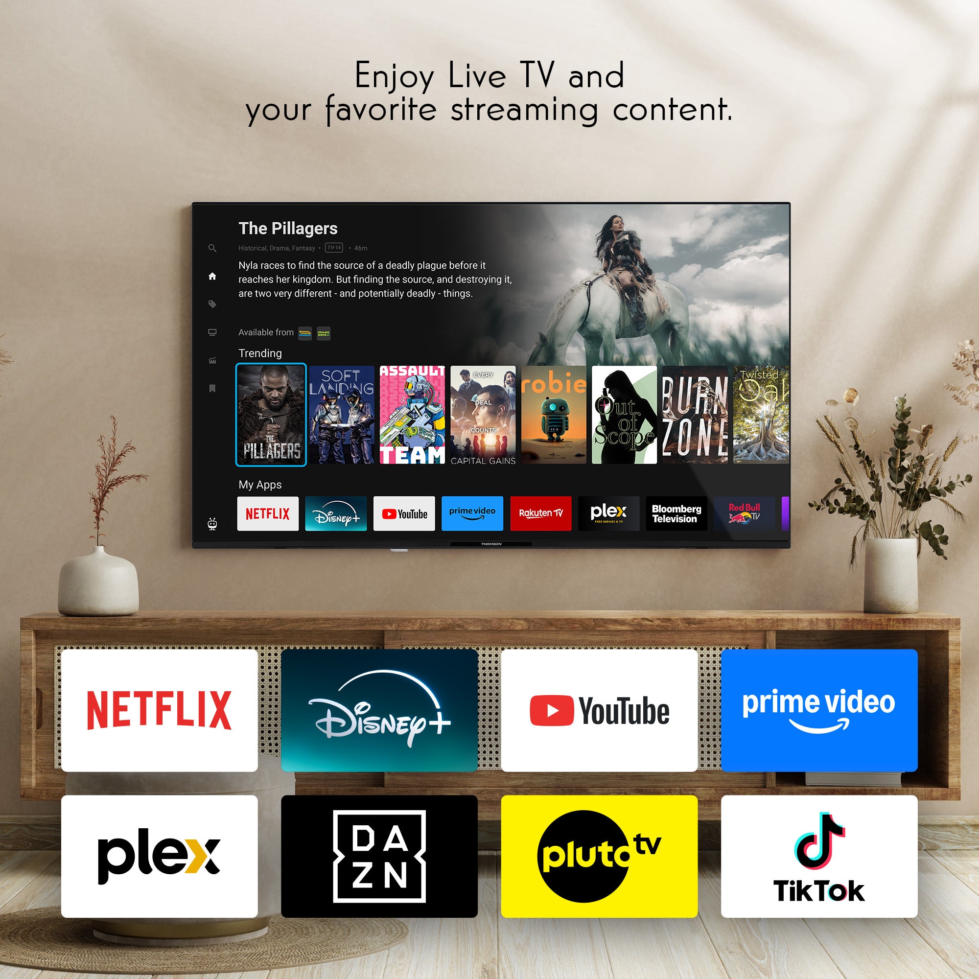 Thomson Smart TV Powered by TiVo